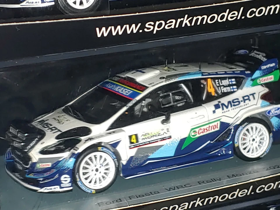 1x Spark FORD FIESTA Wrc Plus LAPPI Rally MONZA 2020 -1:43 RARE Night - Immagine 4 di 4