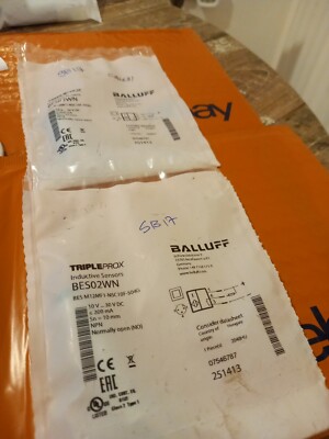 BALLUFF INDUKTIVER SENSOR BES02WN BES M12MF1-NSC10F-S04G NEU/BEUTEL