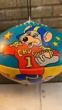 Vintage 1995 Chuck E Cheese Plush Toy Ball Football Winner Showbiz Pizza Time 