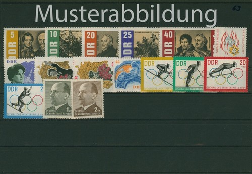 DDR ** Jahrgänge 1960/61/62/63/64/65/66/67/68/69 kompl., nach Wahl, Multirabatt - Picture 10 of 68