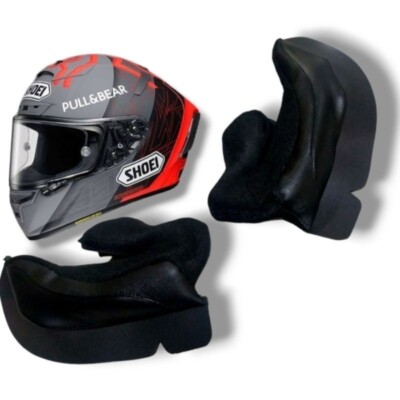 (HJC) Alternative Cheek Foam SHOEI X14 And HJC ( UNIVERSAL INNER ...