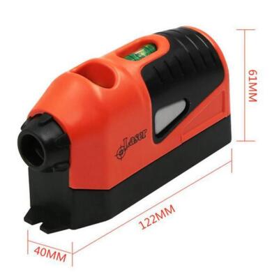 Kunststoff LASER Messwerkzeug Mini Linienlaser Vertikale Horizontale Linienwaage