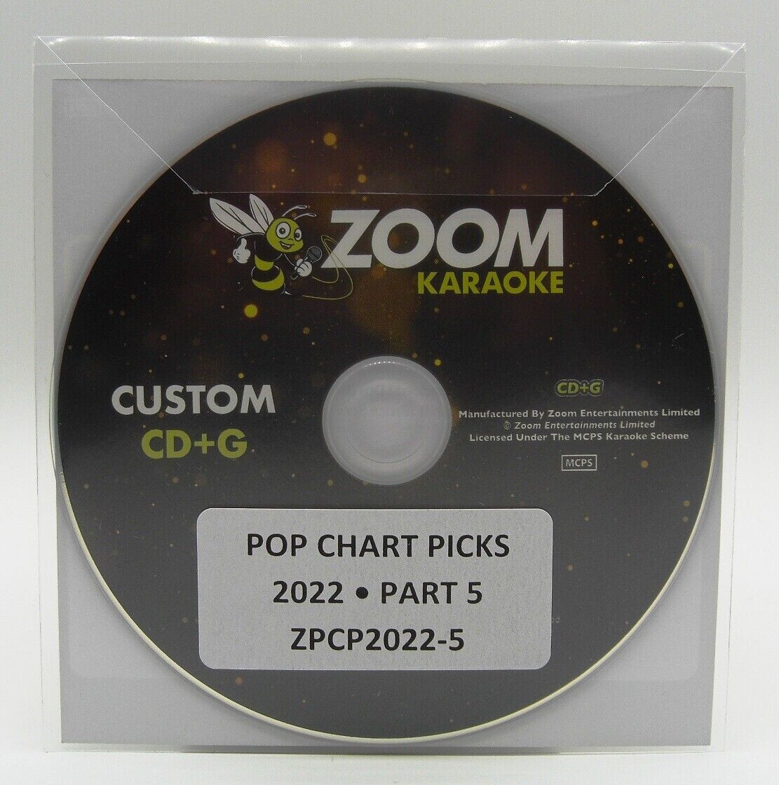 Zoom Karaoke CD+G Disc Pop Chart Picks 2022 (Part 5) 15 Big Pop