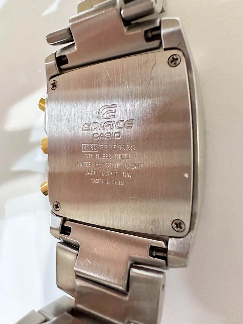 Edifice Casio WR100M Square Watch Good condition | eBay
