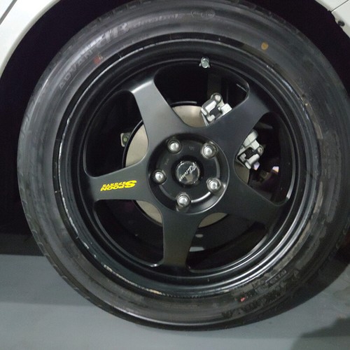Spoon Slipstream JDM Style Spoon Sports wheel rims sticker Slipstream Rota restoration ...