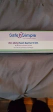 Safe n' Simple No-Sting Skin Barrier Film, 75 Count