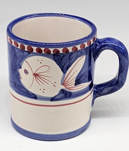 Solimene Vietri Campagna Fish Mug - Made in Italy