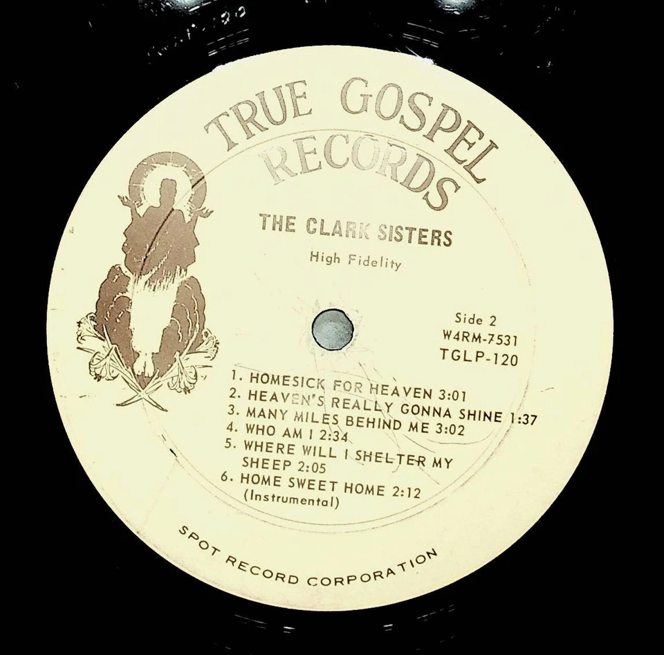 The Clark Sisters Remind Me Dear Lord Southern Gospel Christian Vinyl LP Record Foto 4 de 4
