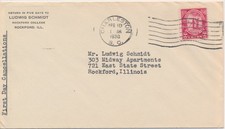 #683 Charleston South Carolina Ludwig Schmidt Rockford College First Day cover
