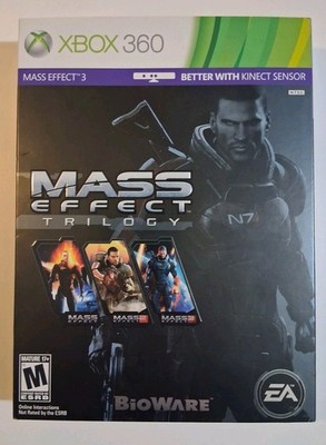 Mass Effect Trilogy- XBox 360 (2012, Bioware)