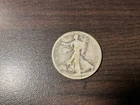 1919 d walking liberty half dollar  -key date #17