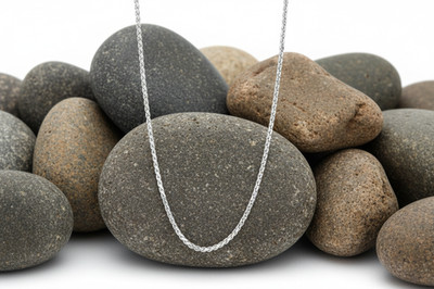 Fred Bennett gedrehte Box Kette 56 cm massiv Sterlingsilber N4592