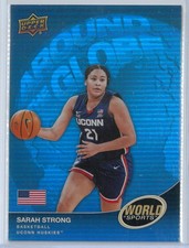 Sarah Strong 2025 Upper Deck World of Sports  #ATG-SS Rookie SP