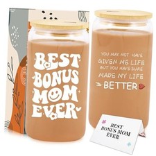 Bonus Mom Gifts   16oz Mom Cup, Gifts for Mother in Law, Stepmom, GC-Bonus Mom