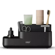 Joseph Joseph EasyStore Matte Black Bathroom Caddy, Sale New, Free Shipping US