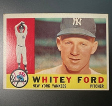 1960 Topps #35 Whitey Ford New York Yankees Excellent
