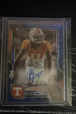 2025 Bowman University Chrome - Chrome Prospect Autographs Chris Brazzell II...