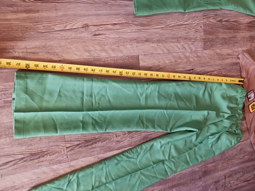 Vintage Official Junior Girl Scout Uniform Jumper Blouse & Pants Patches - Picture 11 of 14