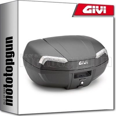MONOLOCK RIVIERA BLACK TECH TOP CASE - 46 LT GIVI KAWASAKI NINJA 400 2019 19