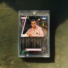 2024 Chrome Sapphire MLS Sergio Busquets Image Variation Black Jersey #5/10