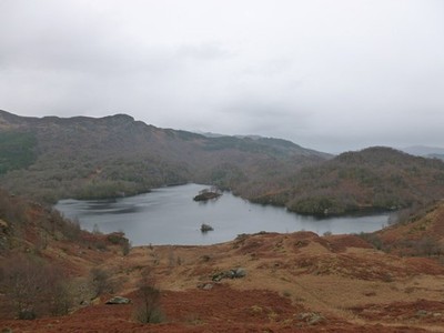 Foto A2 Loch Katrine Koboldhöhle\/Corrie na Urisgean gerade ab 2014 gesehen