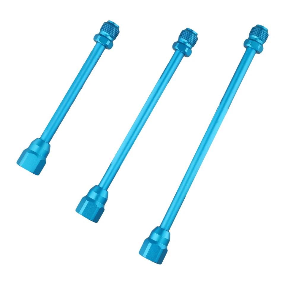 3pcs Airless Sprayer Tip Verlängerung 20/25/30cm Aluminium Blau - Bild 4 von 4