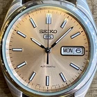 PROF. SERVICED June 2003 Vintage Salmon Seiko 5 SNXA11 Automatic 7S26-0430