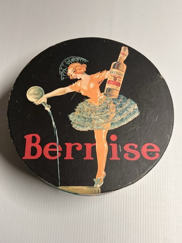 Bernise Super Anis French Girl Hat Box Art Deco Nouveau Look