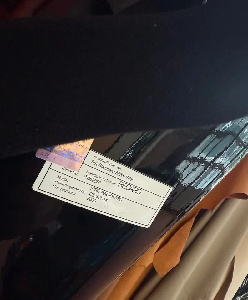 RECARO PRO RACER FIA 8855-1999 lagernd NEU - Bild 3 von 4