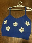 Sandro Floral Crop Top Super Cute Size M — photo 8
