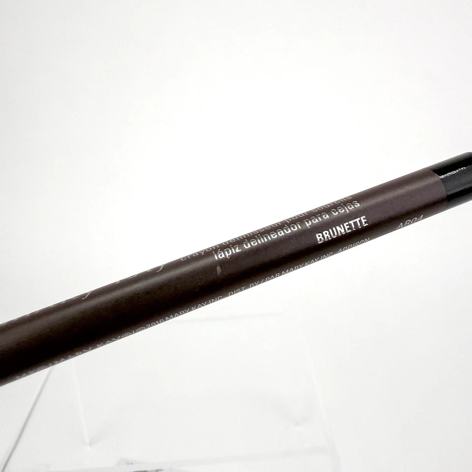 Mary Kay BRUNETTE Eyebrow Brow Definer Wood Pencil 034731 NEW In Black Pink Box - Image 4 of 4