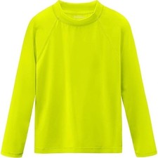 Boys Swim Shirts Long Sleeve Rash Guard Sun Protection UV SPF T Shirts Rashgu...
