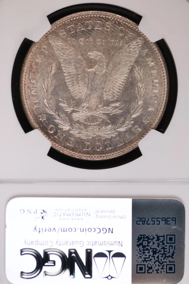 1878 7TF Rev 78 Morgan Silver Dollar NGC MS 62 CAC *DoubleJCoins* JL1100-377 - Image 3 of 4