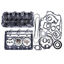 D1005 Engine Complete Cylinder Head With Full Gasket Kit for Kubota B2100 B7500 
