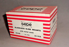 Gepe Glassless Slide Mounts 6x6 120