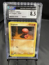 Pokémon Trapinch EX Dragon CGC 8.5 Graded Card 78/97 2003 English Yuka Morii on eBay