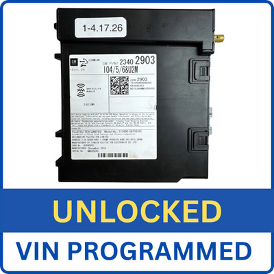 UNLOCKED BOSE 2014 - 2020 CHEVY GMC BUICK OEM RADIO MODULE 23402903 IO4 IO5 IO6