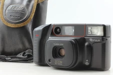 [Exc+5]FUJI Zoom Cardia 800 Date Black 35mm Point & Shoot Film Camera From JAPAN