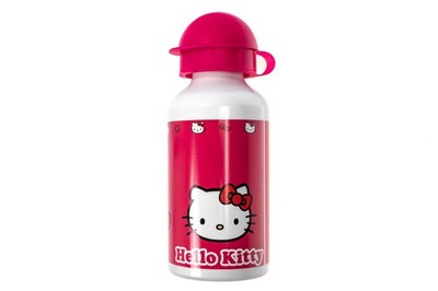 HELLO KITTY Trinkflasche 816058 Spender Alu Pink 0,4L