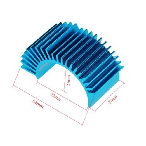 Moteur Radiateur Tout Neuf Approximative 54x24mm for 1/10 1/12 1/8 RC - Photo 6/12