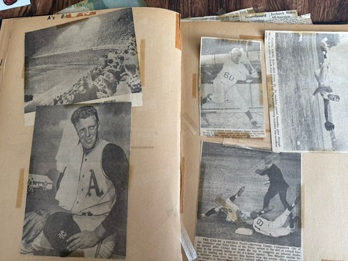 Vintage Scrapbook MLB National And American League clippings Old 1966 - Picture 6 of 11