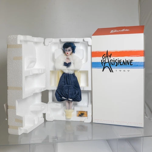 Mattel - Barbie Doll - 1991 Porcelain Treasures Collection Gay Parisienne 1959