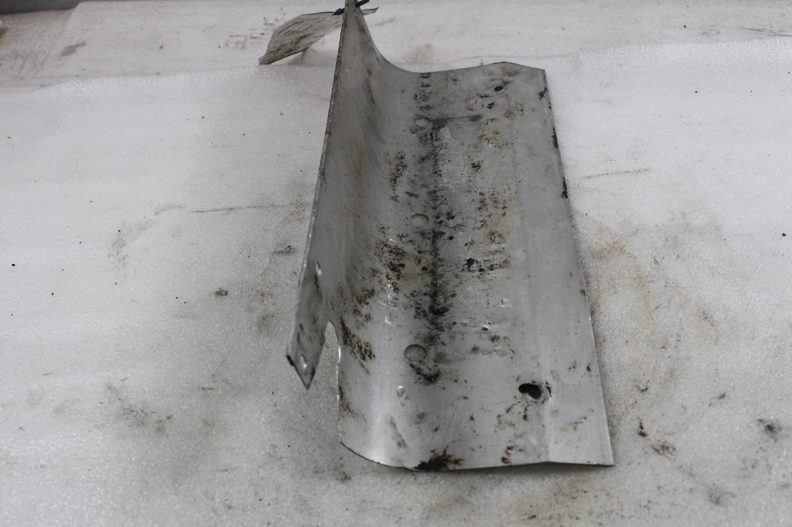 Ferrari 308, Lower Rear Exhaust Heat Shield, Burn Dmg, Used, P/N 118773