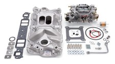 Edelbrock 2021 Single-quad Manifold And Carb Kit Edelbrock 2021 Single-quad Manifold And Carb Kit