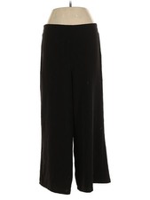 Adrianna Papell Women Black Dress Pants L