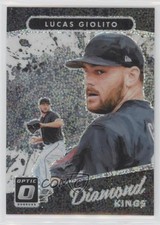 2017 Donruss Optic Panini Rewards White Sparkle Prizm Lucas Giolito #6 i0b