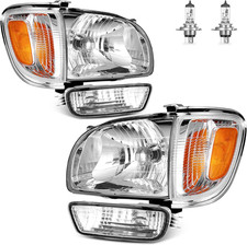 2001-2004 Toyota Tacoma Headlight Assembly Replacement with Bulbs, Driver  Pass