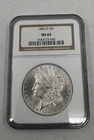 1885 (O) - United States - Silver Morgan $1 - NGC Graded MS64 - .900 Silver