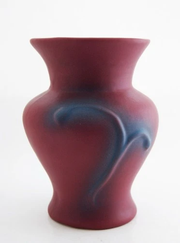 Van Briggle Wide Mouth Mulberry Vase 7.5" Rare Style