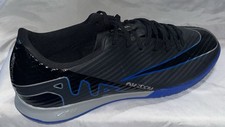 MEN  S NIKE ZOOM VAPOR 15 ACADEMY IC BLACK/HYPER ROYAL SOCCER SHOES SIZE 8